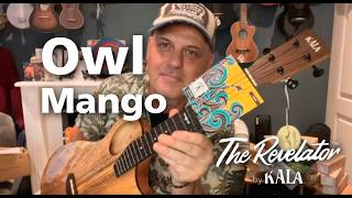 Kala The Revelator night owl ukulele anuenue blackwater stringtest highg [upl. by Muslim193]