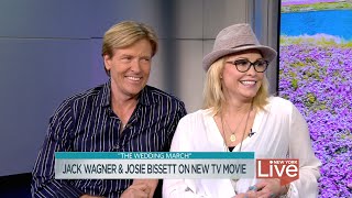 Jack Wagner amp Josie Bissett on quotThe Wedding Marchquot [upl. by Clie]