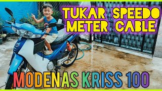 modenas kriss 100 pasang speedo meter cable [upl. by Strephonn]