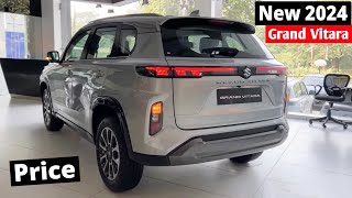 New Maruti Grand Vitara 2024 Model  Grand Vitara 2024 Base Model  Price  Full Review [upl. by Eesdnil694]