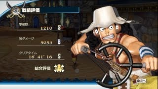 One Piece Kaizoku Musou 2  Pirate Warriors 2  Combos Usopp [upl. by Laurinda]