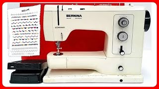 Bernina 830 Record Test Sewing  Bernina 831 [upl. by Nojid]