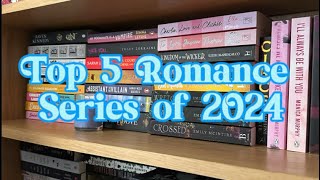 Top 5 Romance Book Series I Have Read In 2024 so far [upl. by Teplitz]