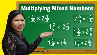 Multiplying Mixed Numbers  How to Multiply Mixed Fractions [upl. by Eglantine948]