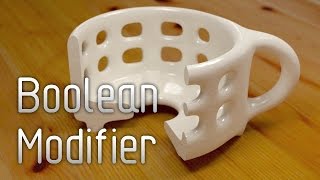 Blender Boolean Modifier Experiment  Blender Cycles Render  Zeitfreund [upl. by Gunilla]