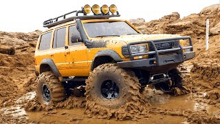 FMS Toyota Land Cruiser 80 118 Scale The Ultimate OffRoader in Miniature [upl. by Atikihc846]