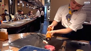 Okinawa Beef Teppanyaki  Gourmet Food in Japan [upl. by Capon]