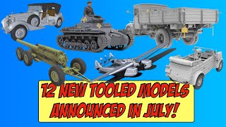 Scale Model Kits Whats Been Announced in July 2024  One is TAMIYA [upl. by Bouton846]