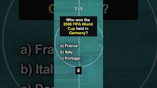 Football World Cup Trivia How Well Do You Remember Past Tournaments Football quizgames quiz [upl. by Celik]