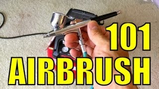 Basic Airbrush 101 For Foam RC Models By Rich Baker in HD [upl. by Kcirdneh]