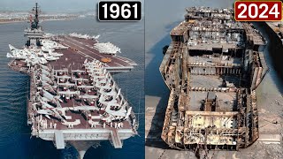 The Dismantling of US Navy’s Aircraft Carrier That Was Sold For a Penny [upl. by Cynthea329]