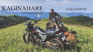 KAGINAHARE  SAKLESHPUR  DOMINAR 400 OFFROAD  XPULSE EXTREME OFFROAD [upl. by Pauiie]