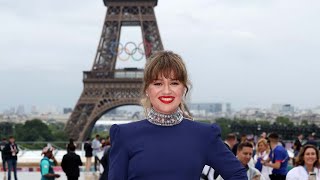 Kelly Clarkson Faces Backlash for Her Olympics Opening Ceremony Commentary [upl. by Nylynnej976]