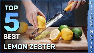 Top 5 Best Lemon Zester Review in 2023 [upl. by Atilemrac]