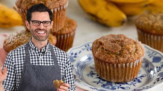 AMAZING Banana Muffin Recipe [upl. by Conger750]