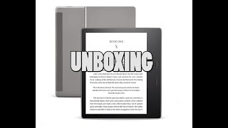 Amazon Kindle Oasis 3 Unboxing [upl. by Eilojne]