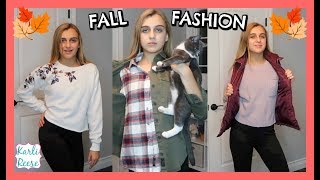 TEEN FALL HAUL  FALL FASHION TRY ON HAUL [upl. by Kammerer]