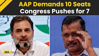 Haryana Elections AAP Pushes For 10 Seats Congress Offers 7 As Parties Mull SeatSharing Formula [upl. by Ikcin]