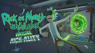 Rick and Morty Virtual RickAlity  Lets charge some batteries [upl. by Akirdna]