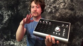 Unbox and Comparison Audient iD44 VS Arturia Audiofuse Studio [upl. by Allissa824]