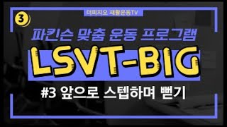 LSVTBIG 3 파킨슨 맞춤 운동 프로그램 앞으로 스텝하며 뻗기 [upl. by O'Meara]