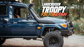 Is this the DREAM TROOPY BUILD  RIG RUNDOWN LANDCRUISER 78 SERIES [upl. by Ylam747]