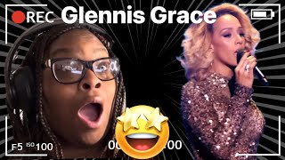 GLENNIS GRACE  RUN TO YOU REACTION [upl. by Hendrik118]