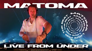 Matoma  Love For The Beat Live from Under Norway [upl. by Bui]