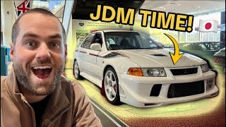 BUYING A MITSUBISHI LANCER EVO VI AT AUCTION [upl. by Sotsirhc]