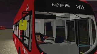 W15  Lea Interchange  Higham Hill [upl. by Nida]