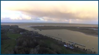 Nieuwpoort Belgium  By Drone [upl. by Eada]