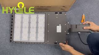 Hylele LED Area Light Parking Lot Light [upl. by Elyssa930]