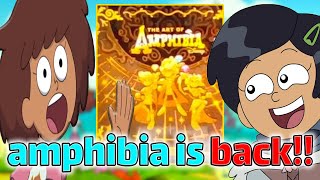 ART OF AMPHIBIA Revealed  release date amphibia [upl. by Navnod]