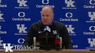 Live Now Coach Stoops  PreLouisville Press Conference presented by UKHealthCare [upl. by Buchheim]