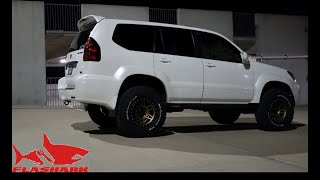 HOW TO Install Flashark Racing Exhaust Cutout on Lexus GX470 [upl. by Ardell]