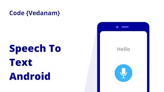 Speech To Text  Google Speech Recognition API android java [upl. by Papp219]