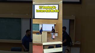 IIT Bombay Lecture Hall 🗿🔥 ft Prateek Sir  IIT Motivation shorts esaral iit jee viral [upl. by Azalea367]