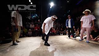 Greenteck amp NELSON vs TAKUMI amp らんきち BEST8 POP WDC 2018 FINAL World Dance Colosseum [upl. by Nickola]