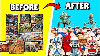 I Built EVERY LEGO Star Wars Battle Pack [upl. by Sasnak]