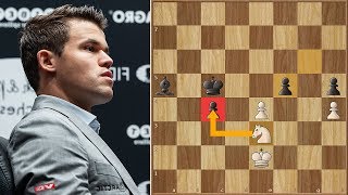 Knights Bar  Caruana vs Carlsen 2018  Game 3 [upl. by Tonkin]