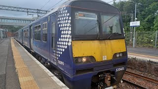 trains at Carluke and Motherwell 1382024 [upl. by Ecylla]