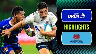 Super Rugby Pacific 2023  Fijian Drua v Waratahs Rd 2 Highlights [upl. by Michaelina665]