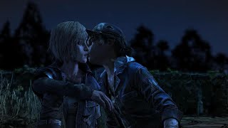 Clementine kisses violet The Walking Dead [upl. by Lagas]