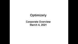 Analyst Cam Optimizely [upl. by Carpenter825]