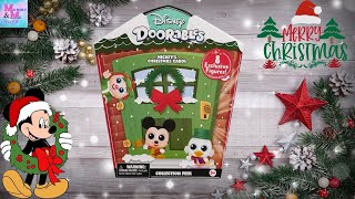 Unboxing the Disney Doorables Mickeys Christmas Carol Collection [upl. by Niak103]