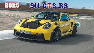 2025 Porsche 911 GT3 RS review  2025 Porsche 911 GT3 RS sound  2025 Porsche 911 GT3 RS exhaust My [upl. by Wennerholn]