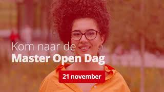 Kom naar de Master Open Dag op 21 november [upl. by Dyan]