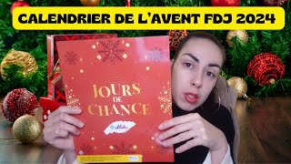 Présentation Calendrier de lAvent FDJ 2024  jeu concours 😁🤑🎄 [upl. by Yeleen997]