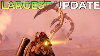 Helldivers 2 – Largest Update Released Flamethrower Nerf New Enemies New Difficulty amp Much More [upl. by Ragg]