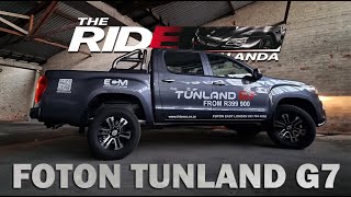 Foton Tunland G7 Review in South Africa Can the Chinese takeover the bakkie market [upl. by Olenolin789]